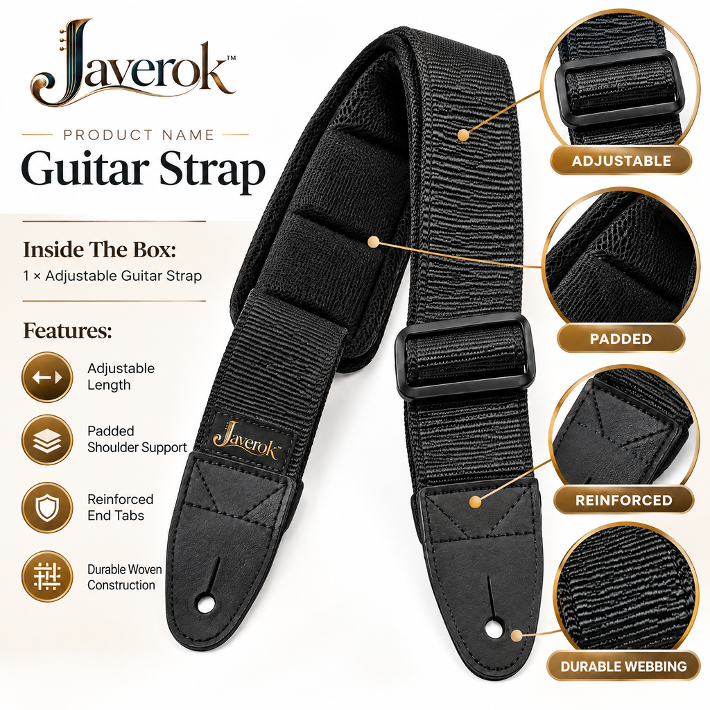 Javerok Javerok™ ComfortPlay Guitar Strap image 4