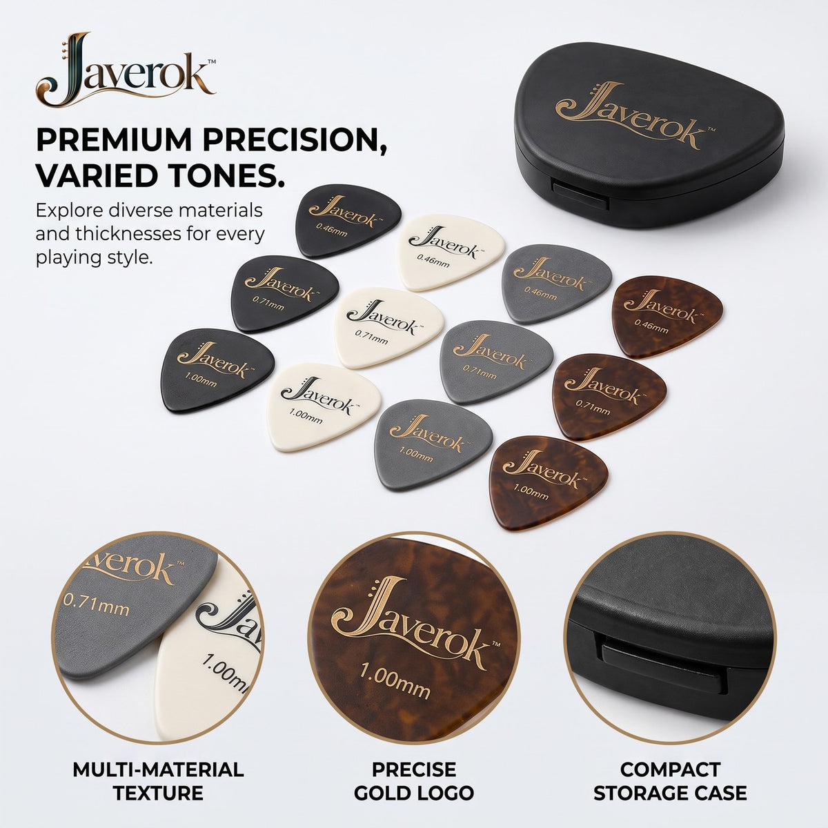 Javerok Javerok™ PickMaster Guitar Pick Set image 3