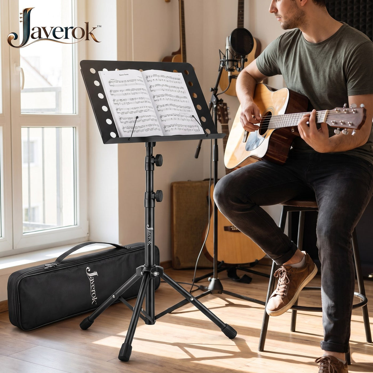 Javerok Javerok™ SheetPro Music Stand image 1