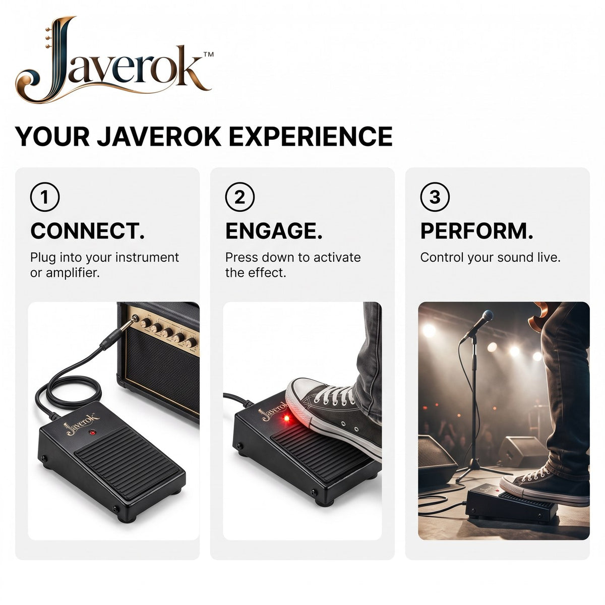 Javerok Javerok™ StageStep Instrument Foot Pedal image 4