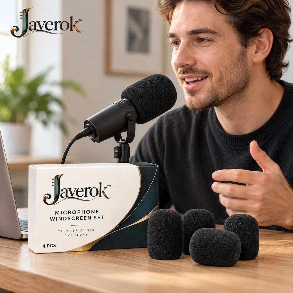 Javerok Javerok™ ClearSound Microphone Windshield image 4