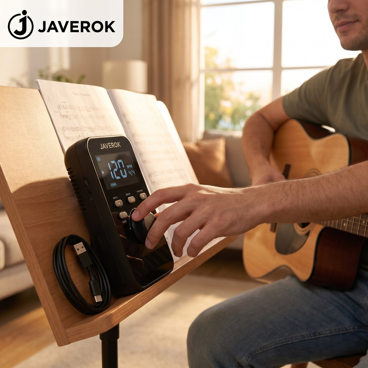 Javerok Javerok™ TempoPulse Electronic Metronome image 4