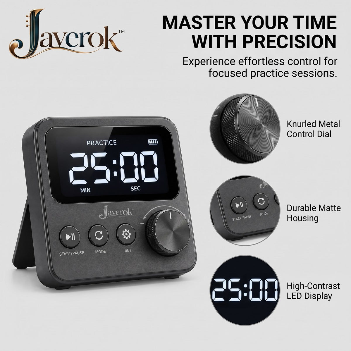 Javerok Javerok™ PracticeTime Music Timer image 3