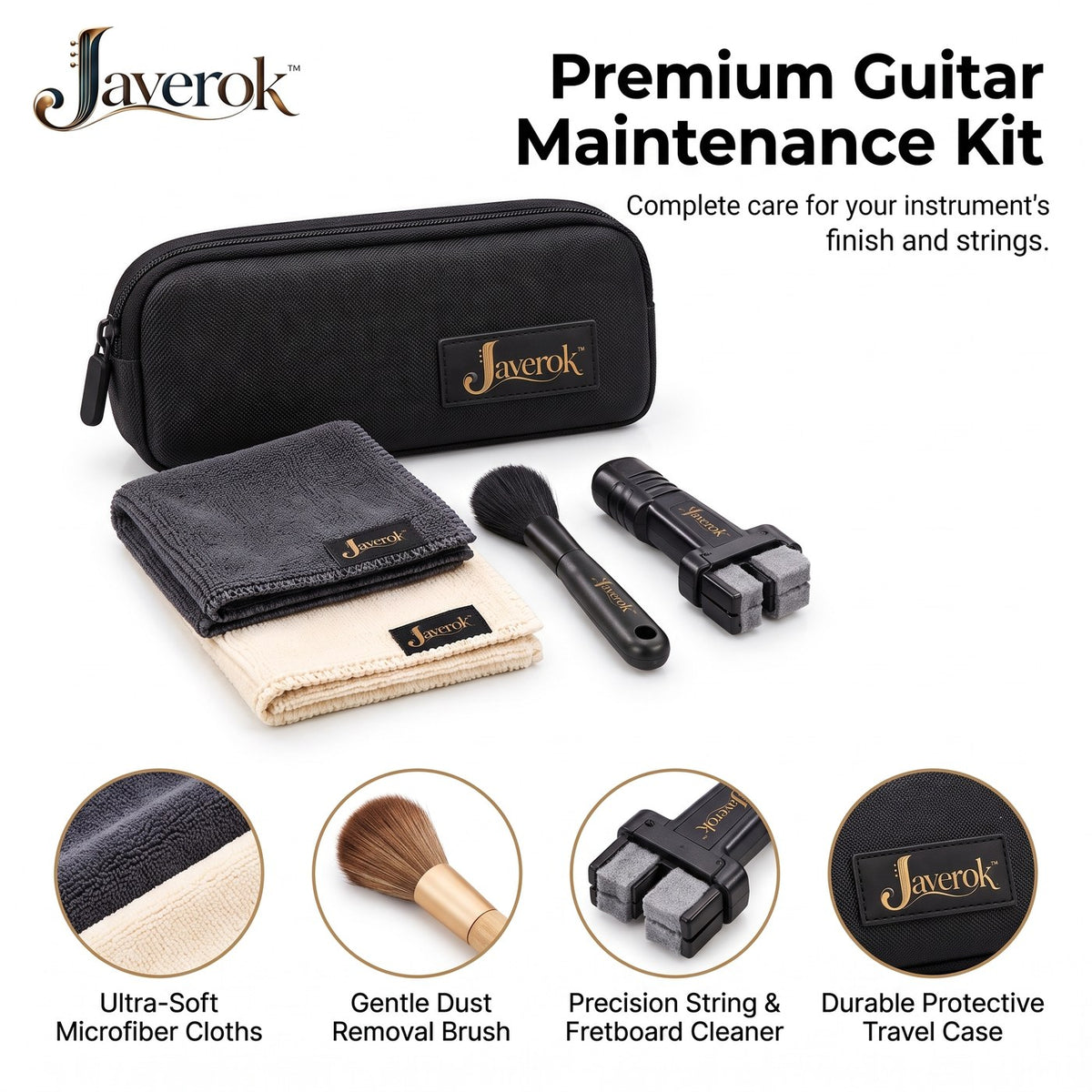 Javerok Javerok™ GuitarCare Maintenance Kit image 2